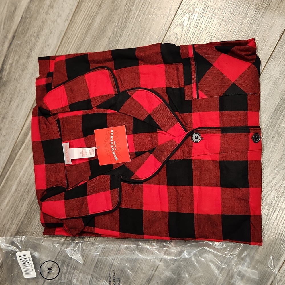 NWT Wonders hope at Target Women's sz 1X Plaid Pajama Set